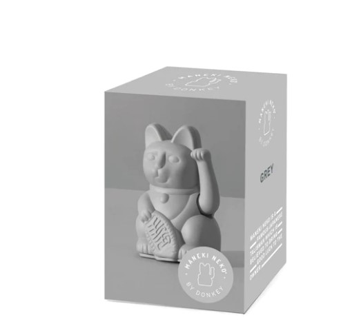 Mini Winkekatze Grau