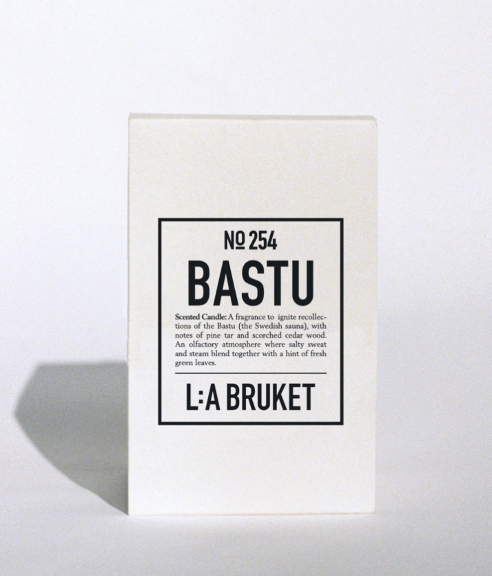 254 Scented Candle Bastu