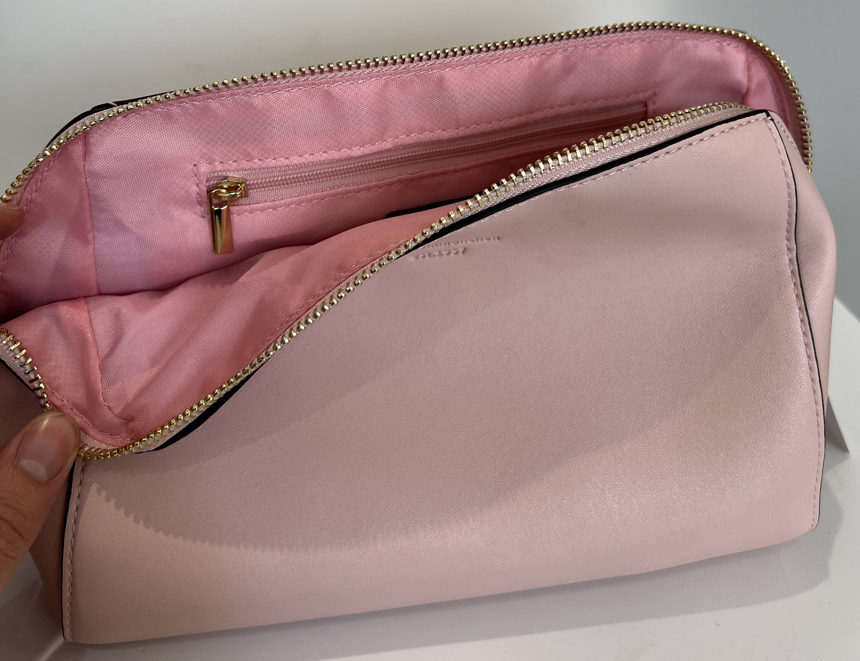 Kosmetiktasche Cannes, groß, rose