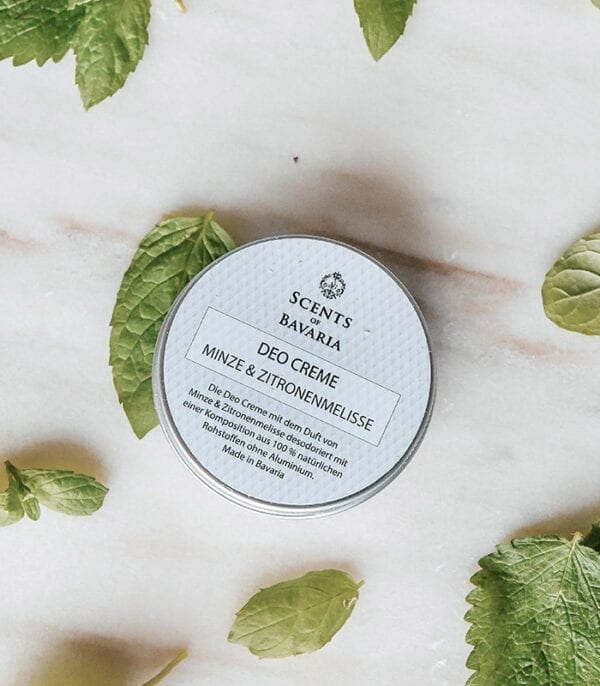 Naturcreme Deo Minze und Zitronenmelisse