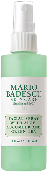 Facial Spray mit Aloe, Gurke und grüner Tee