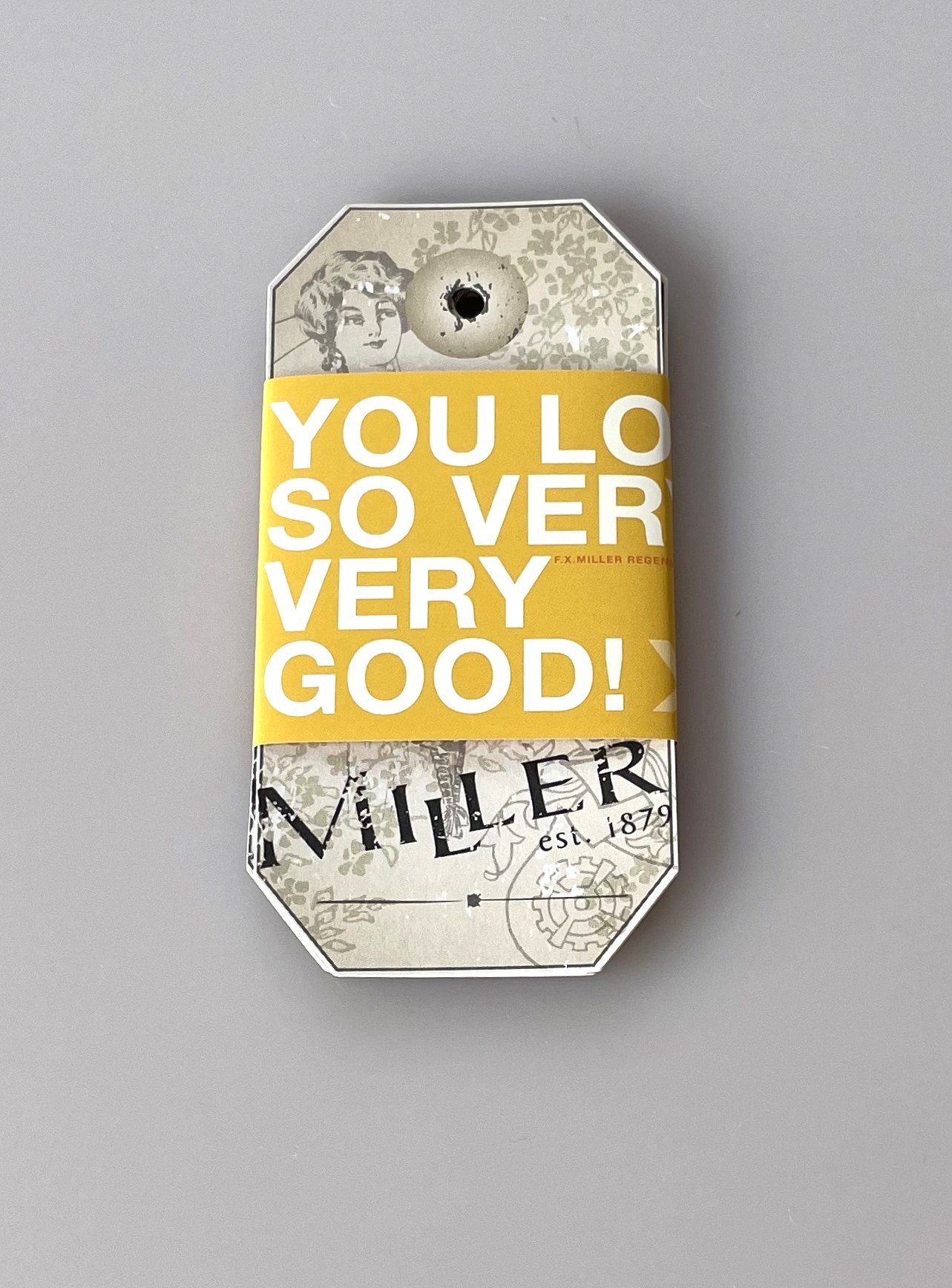 Duftstreifen Dame Body 20er Jahre