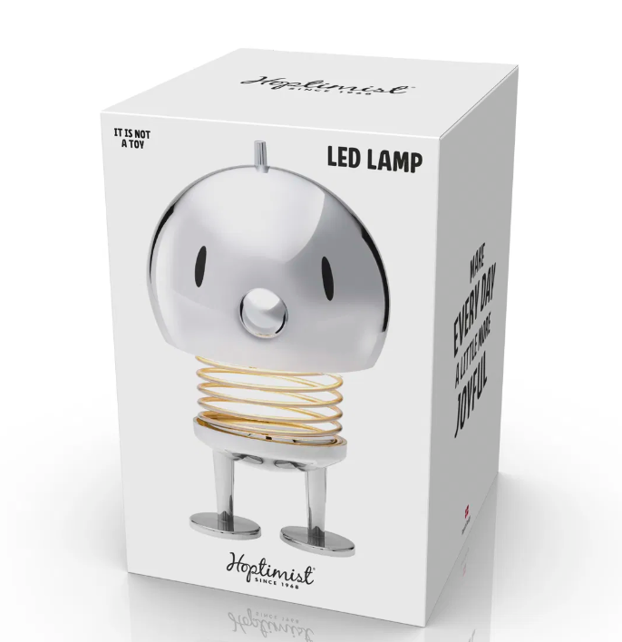 Hoptimist Bumble LED Lamp Chrome, L