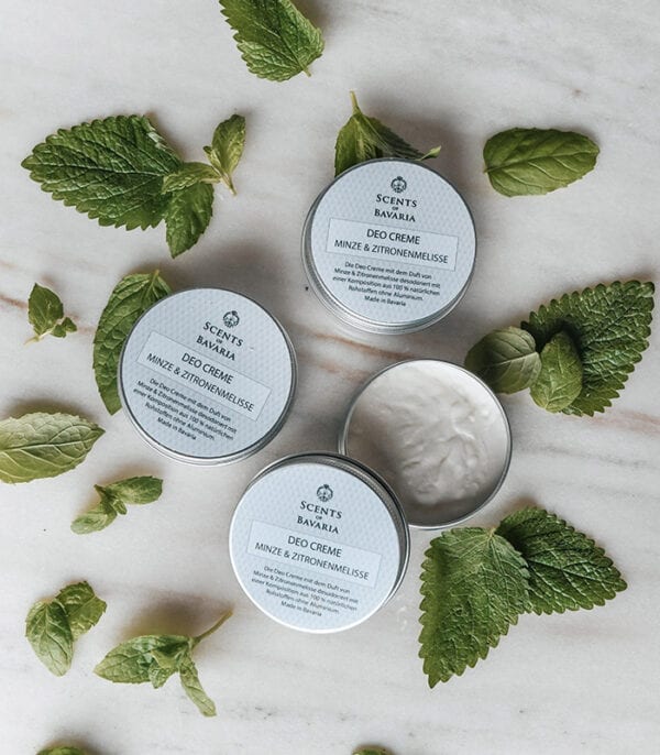 Naturcreme Deo Minze und Zitronenmelisse