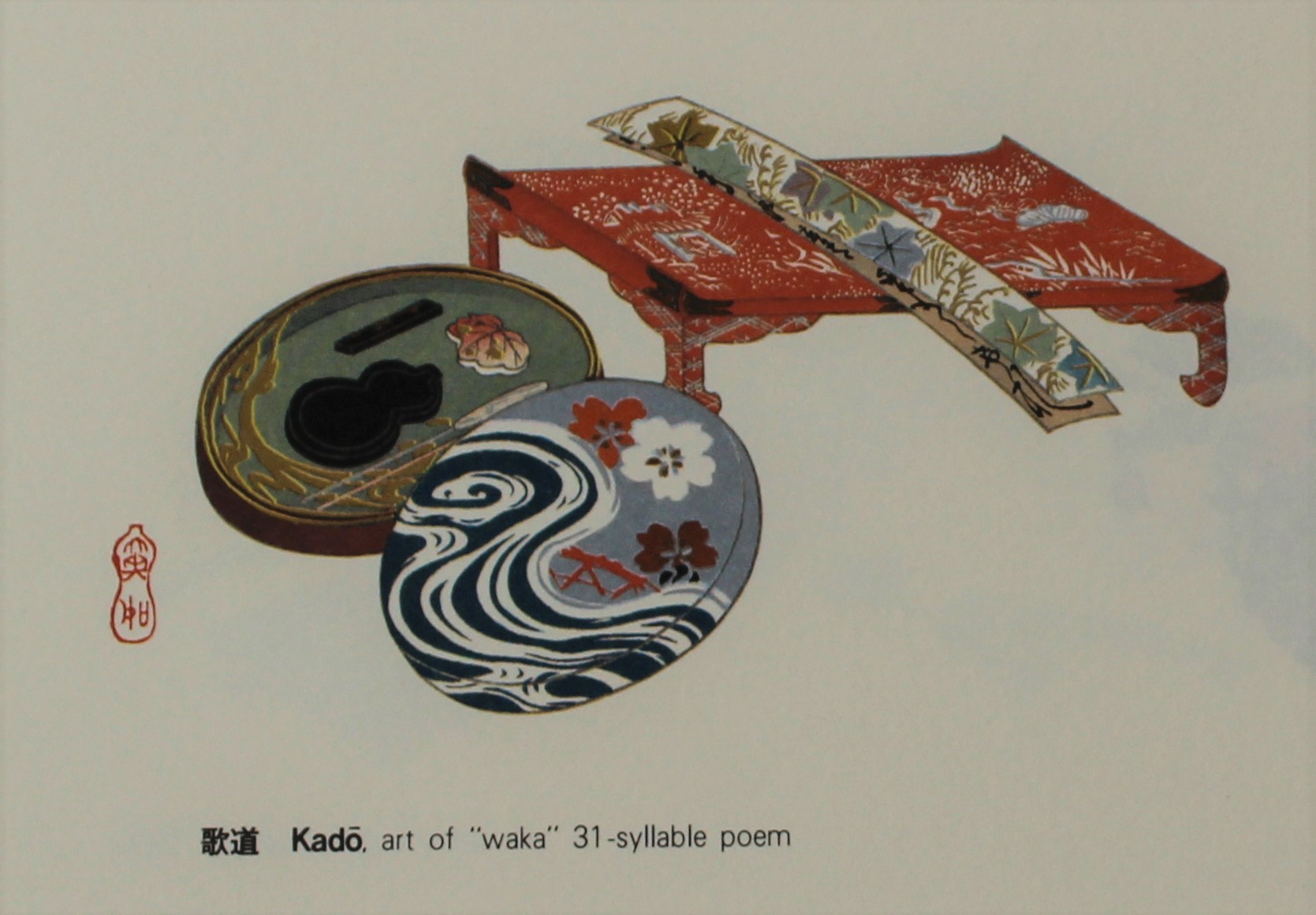 Briefpapier Japanische Objekte