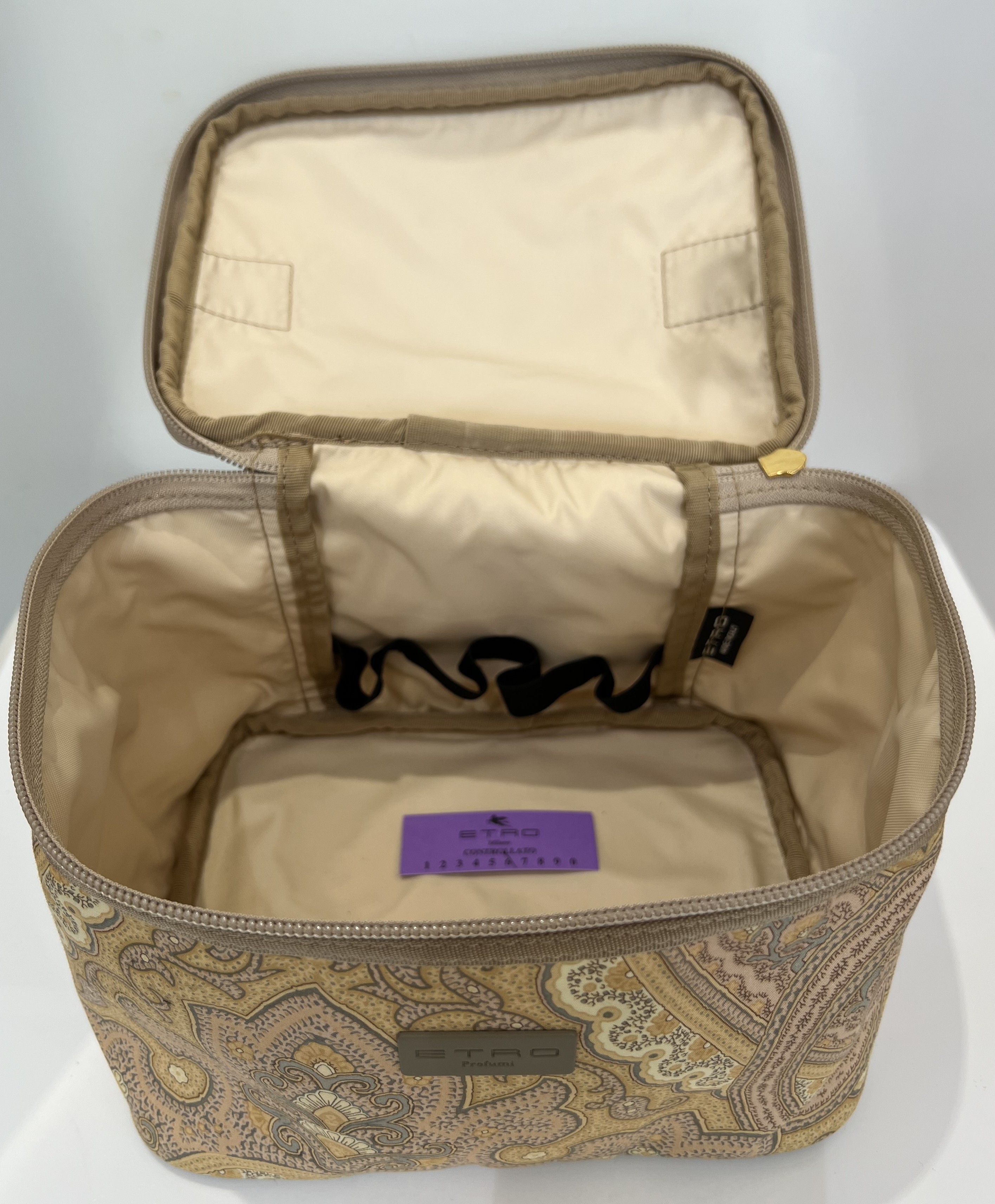 Etro Kosmetikkoffer, beige