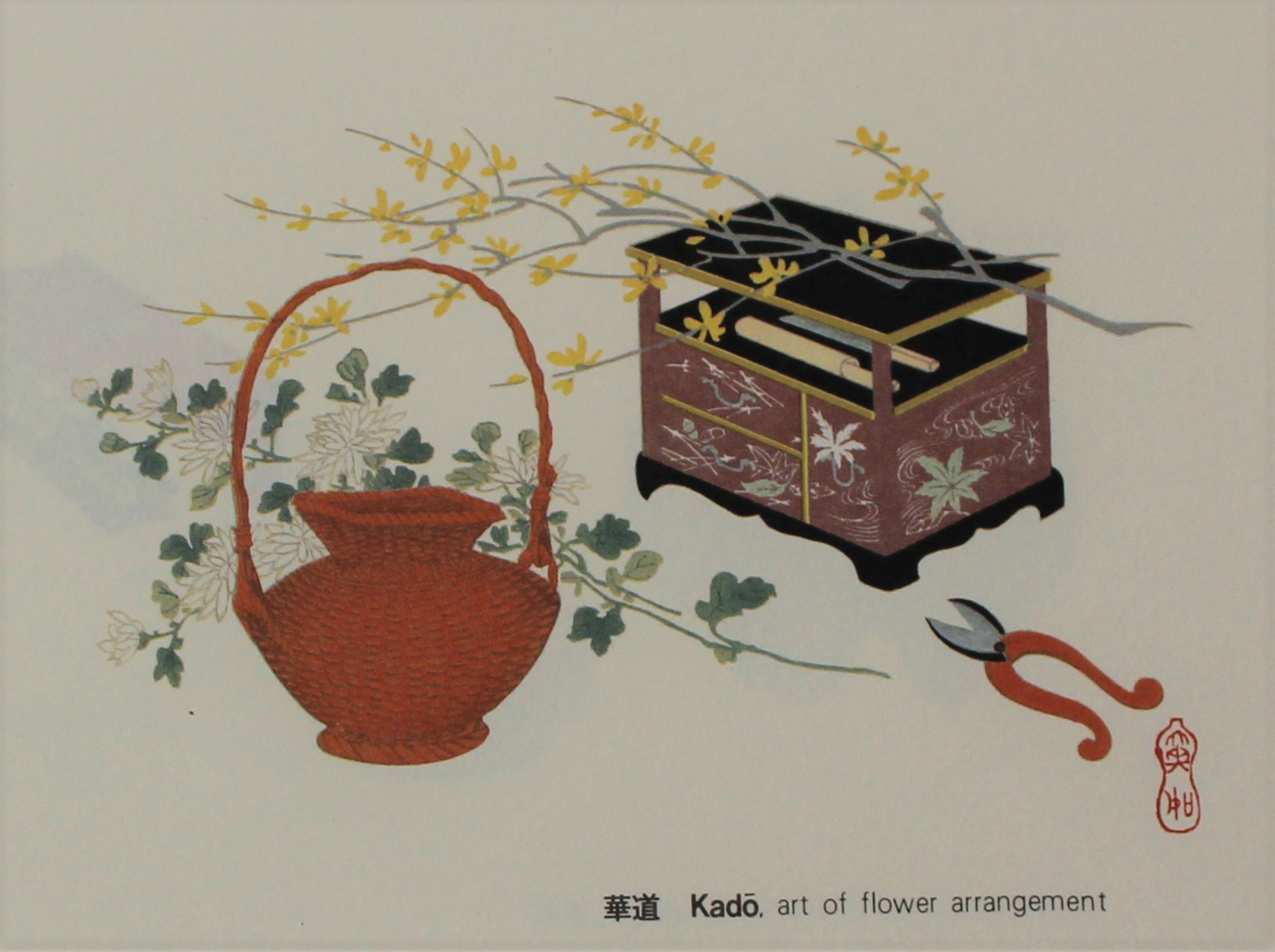 Briefpapier Japanische Objekte