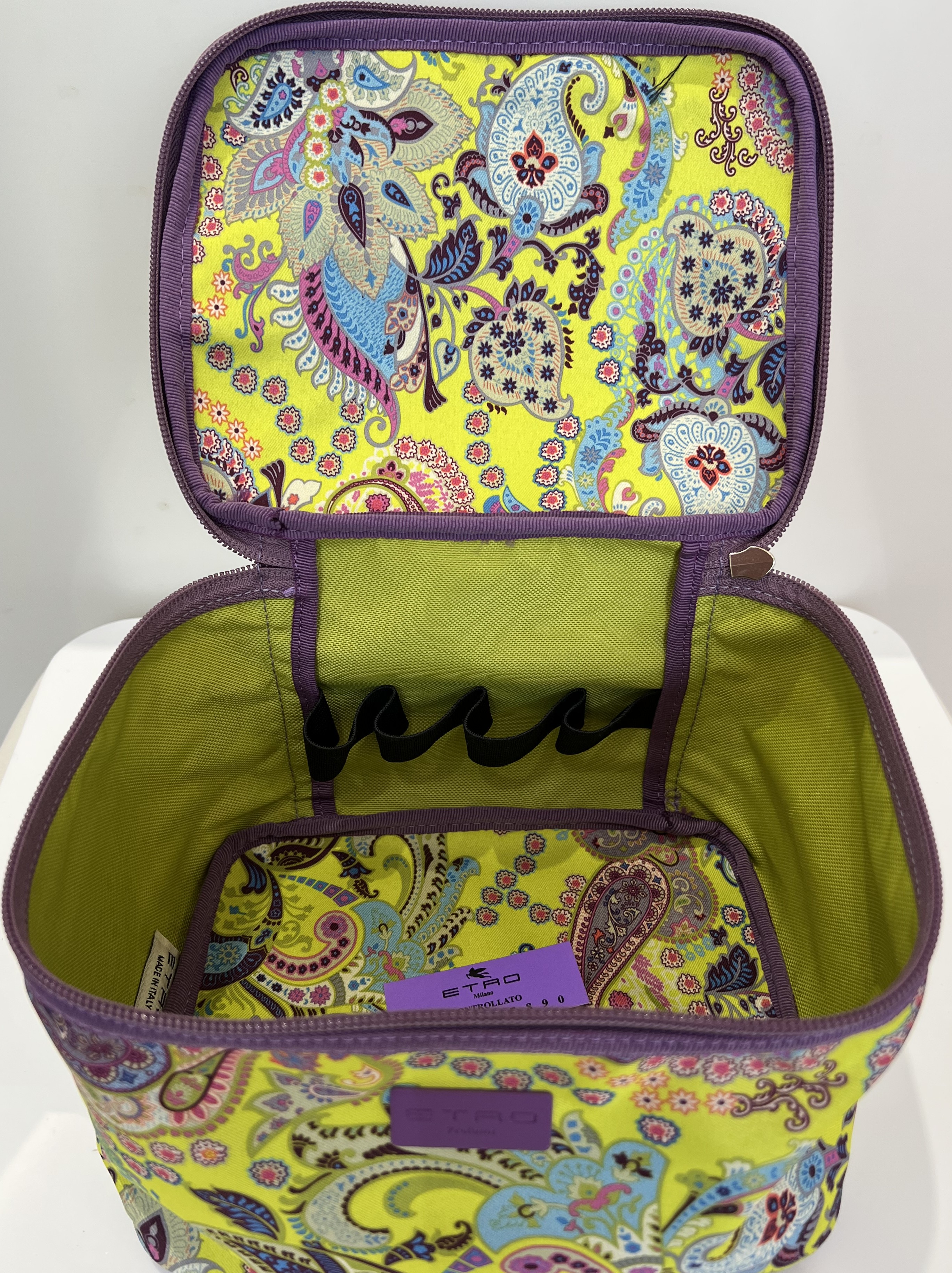 Etro Kosmetikkoffer, gelb