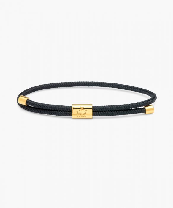 Armband Little Lewis Navy Gold Gr: S
