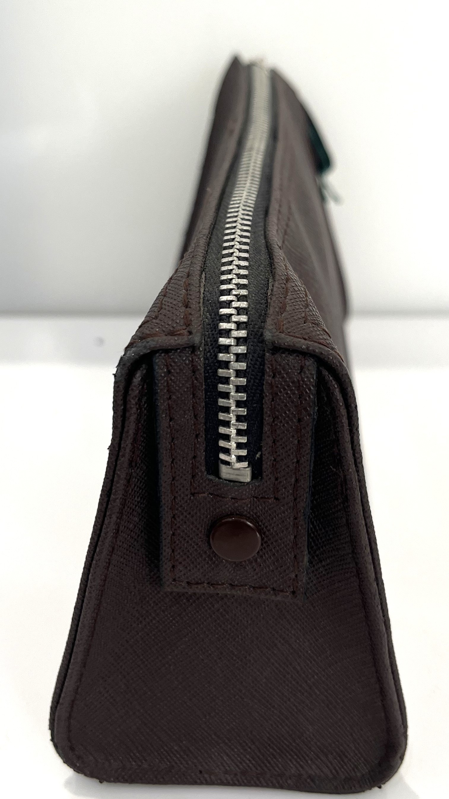 Hammann Kosmetiktasche mit Spiegel Leder, braun