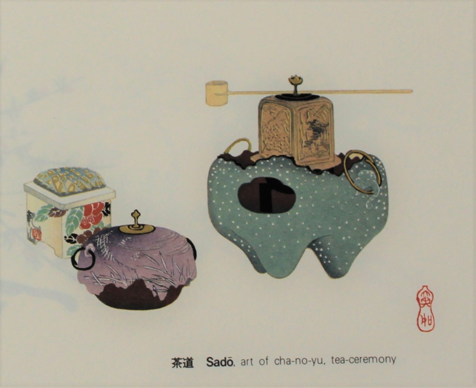 Briefpapier Japanische Objekte