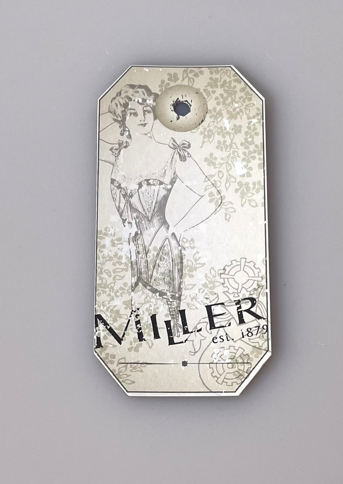 Duftstreifen Dame Body 20er Jahre